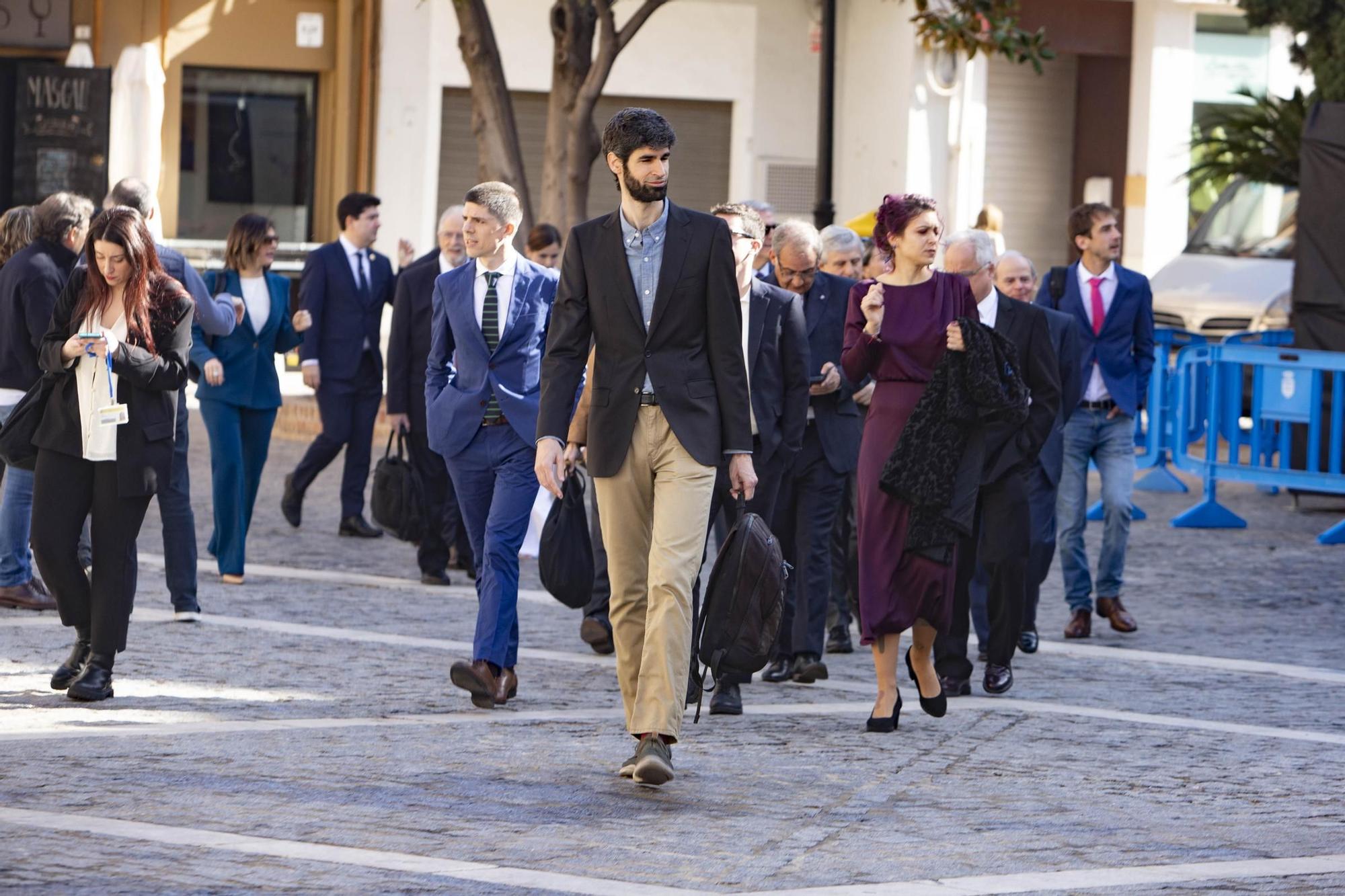 Así a sido la vista de los Reyes de España a Gandia