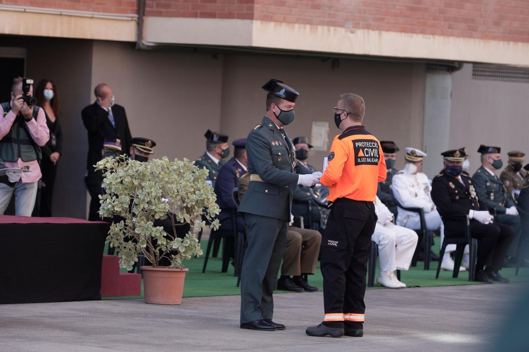 La ‘torrentada’ de Sant Llorenç y la covid copan la patrona de la Guardia Civil