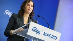 La presidenta de la Comunidad de Madrid, Isabel Díaz Ayuso.