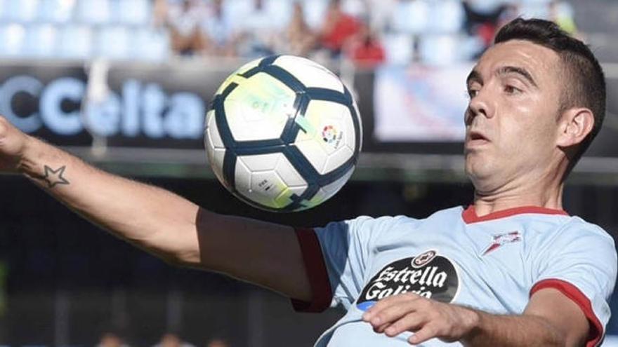 Iago Aspas, delantero del Celta.