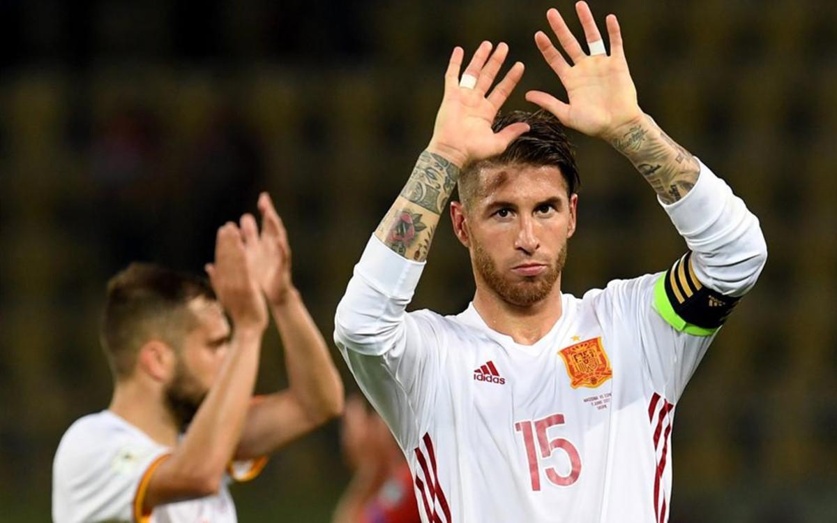 Ramos, capitán de la selección española