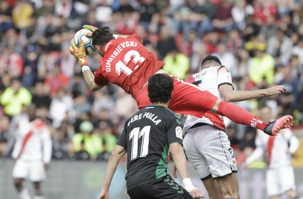 Rayo Vallecano - Elche CF: Las imágenes del partido