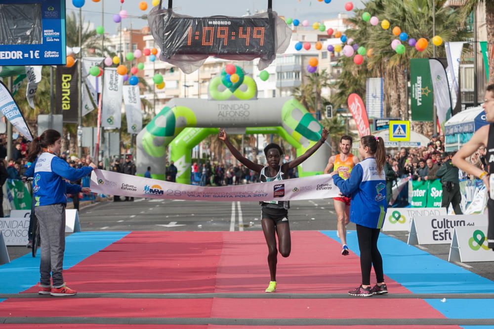 Los keniatas Peter Kirui y Antonina Kwambi se hacen con la victoria en Santa Pola