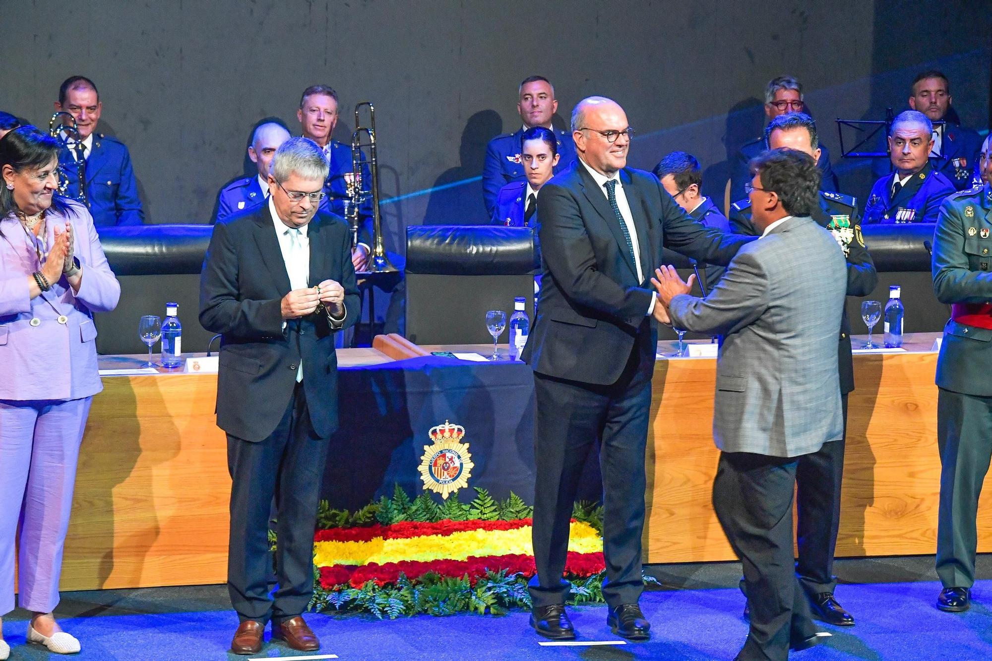 Acto del Día de la Policía en San Bartolomé de Tirajana