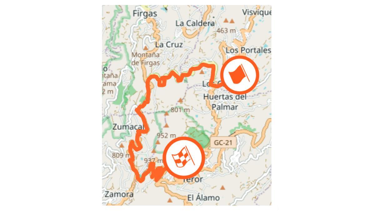 Tramo Arucas - Firgas - Teror