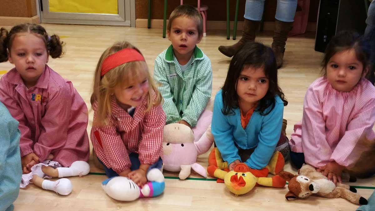 Taller de primeros auxilios en una escuela infantil