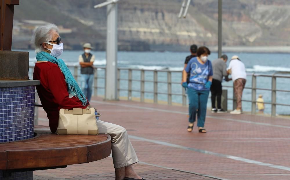 La vida vuelve a la ciudad de Las Palmas de Gran Canaria en los horarios de la fase 0