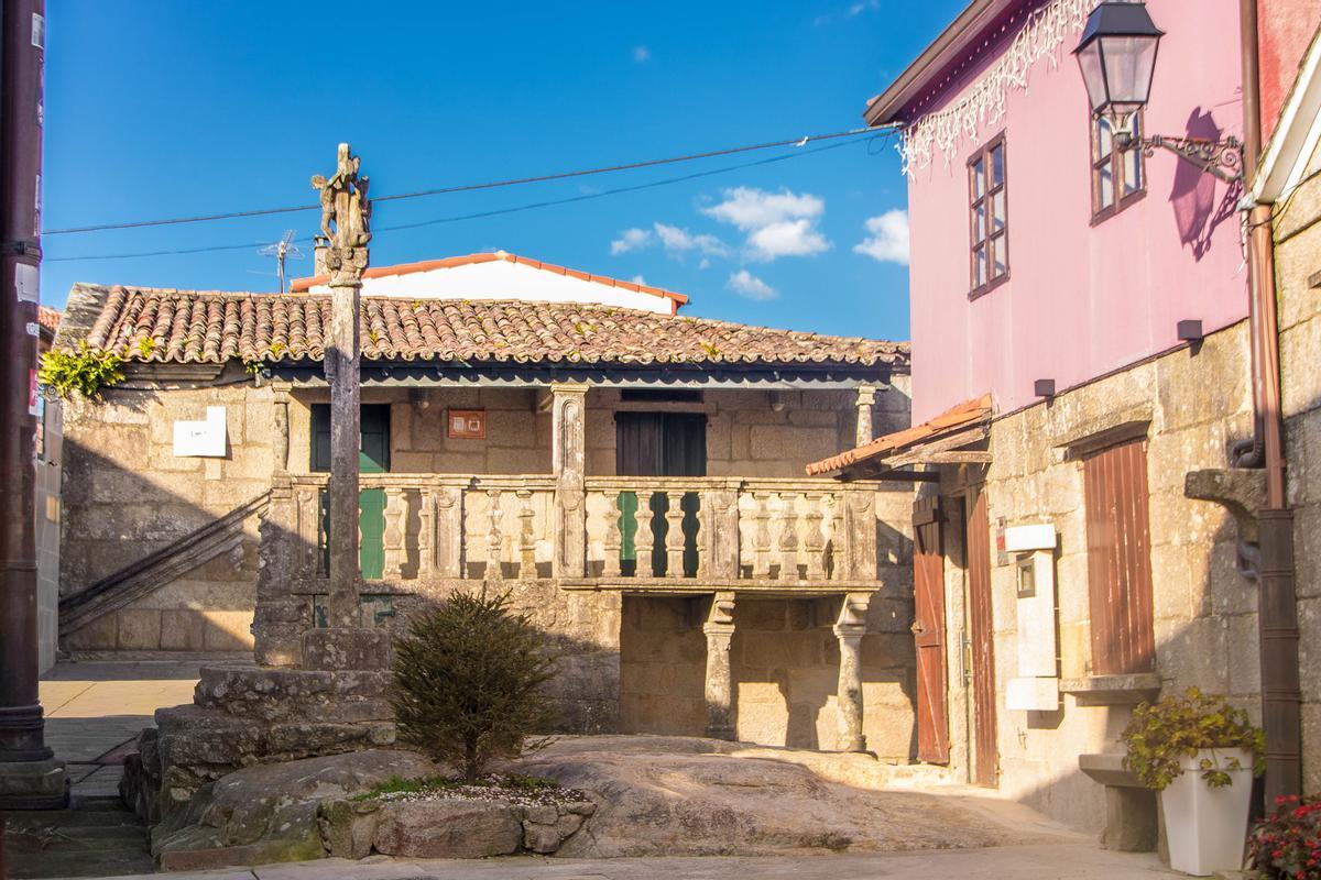 Viviendas típicas de Combarro, en Pontevedra