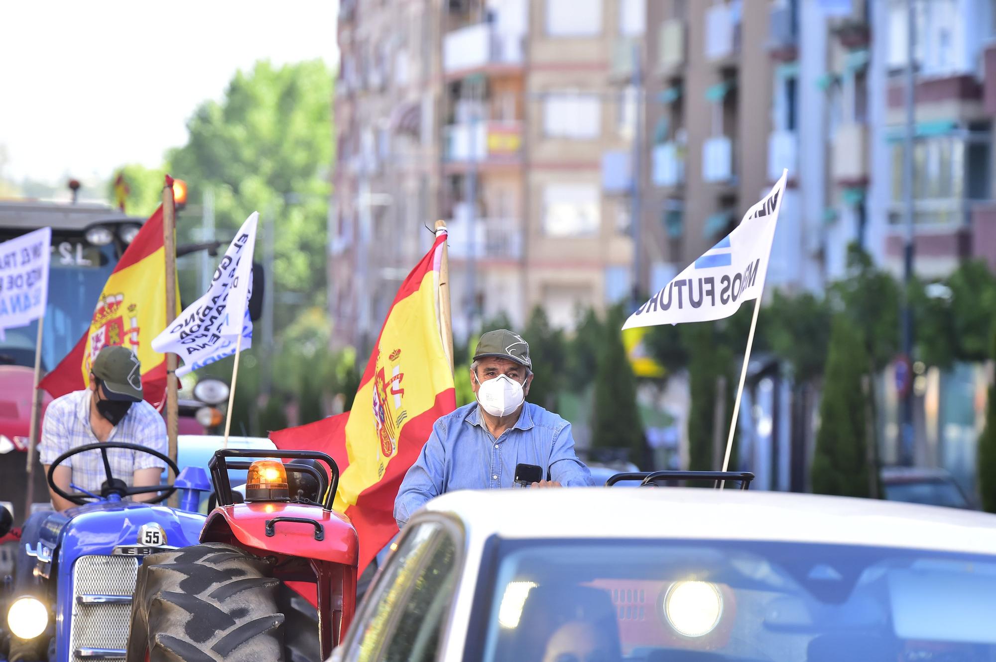 Protesta en defensa del Trasvase en Cartagena