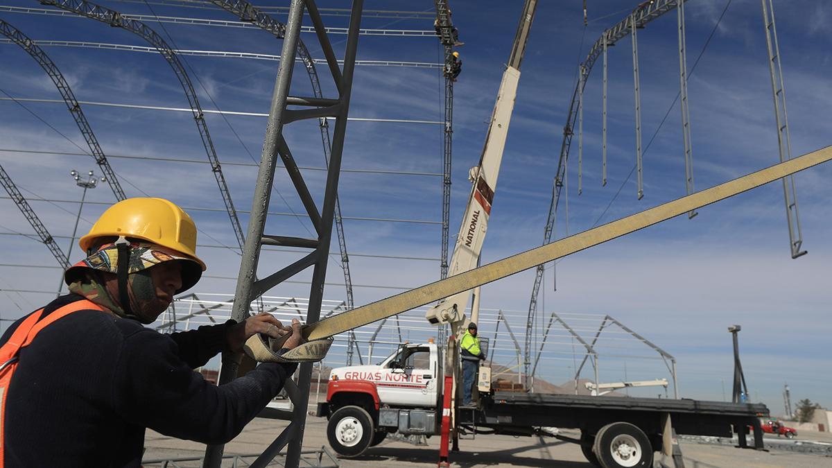 México prepara carpas-refugio en la frontera con Estados Unidos tras el anuncio de Trump de deportaciones masivas