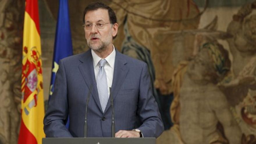 Rajoy pide "determinación" para salir de la crisis