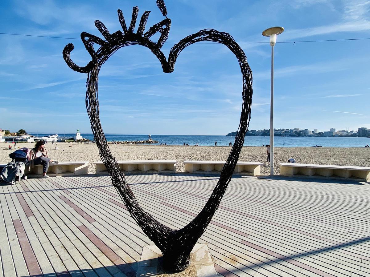 Auch am Strand von Palmanova ist es gemütlich.