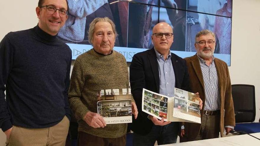 Anxo Lorenzo, Manuel Buciños, Manuel Baltar y Xoán Piñeiro. // Iñaki Osorio