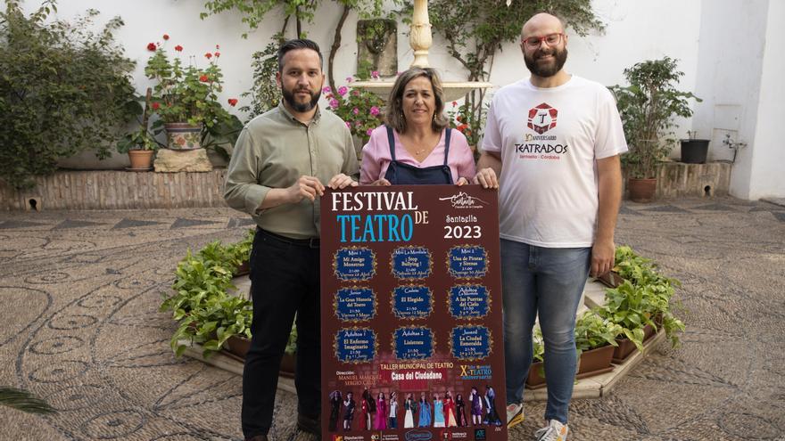 Vuelve el Festival de Teatro a Santaella con nueve representaciones