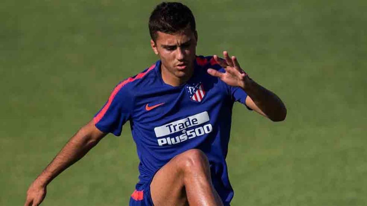 Rodrigo se adapta al Atlético de Madrid