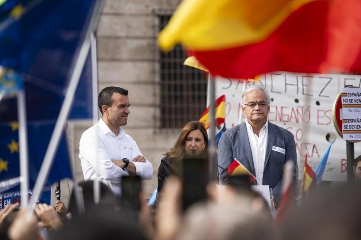 Manifestacions a ciutats de tota España després de l'acord del PSOE i Junts