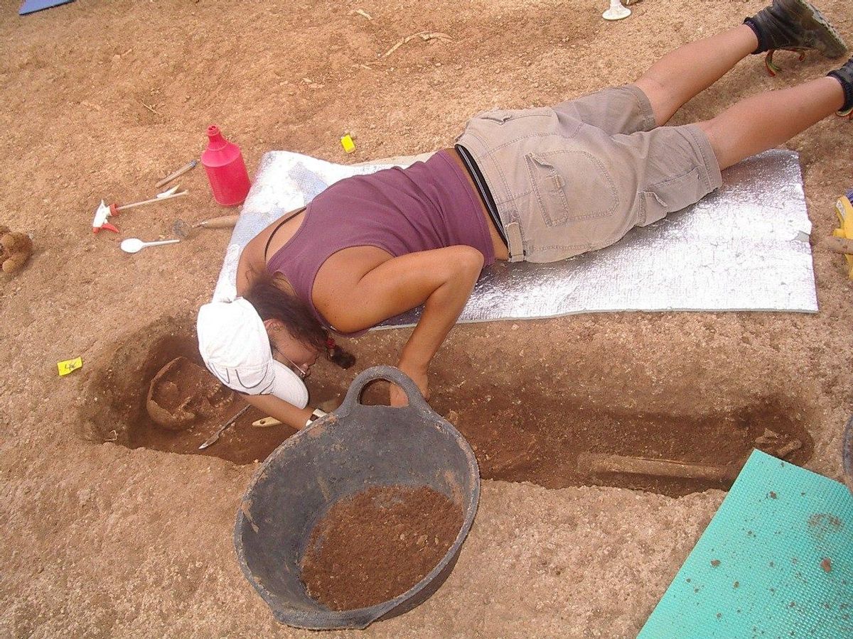 Excavaciones en el plan parcial O-7.