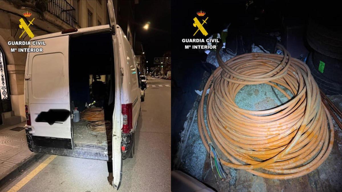 Robo de cobre en el Negrón