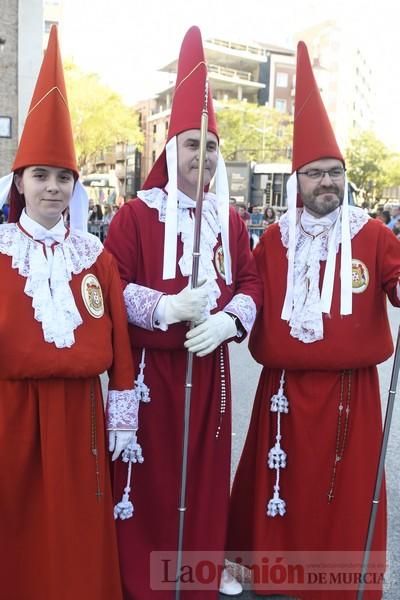 Procesión de los ''coloraos'' de Murcia