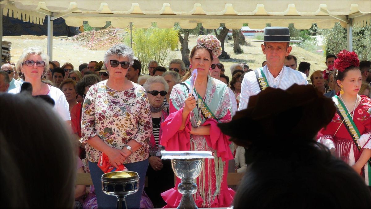 Romera y Romero Mayor durante la celebración de la Eucaristía