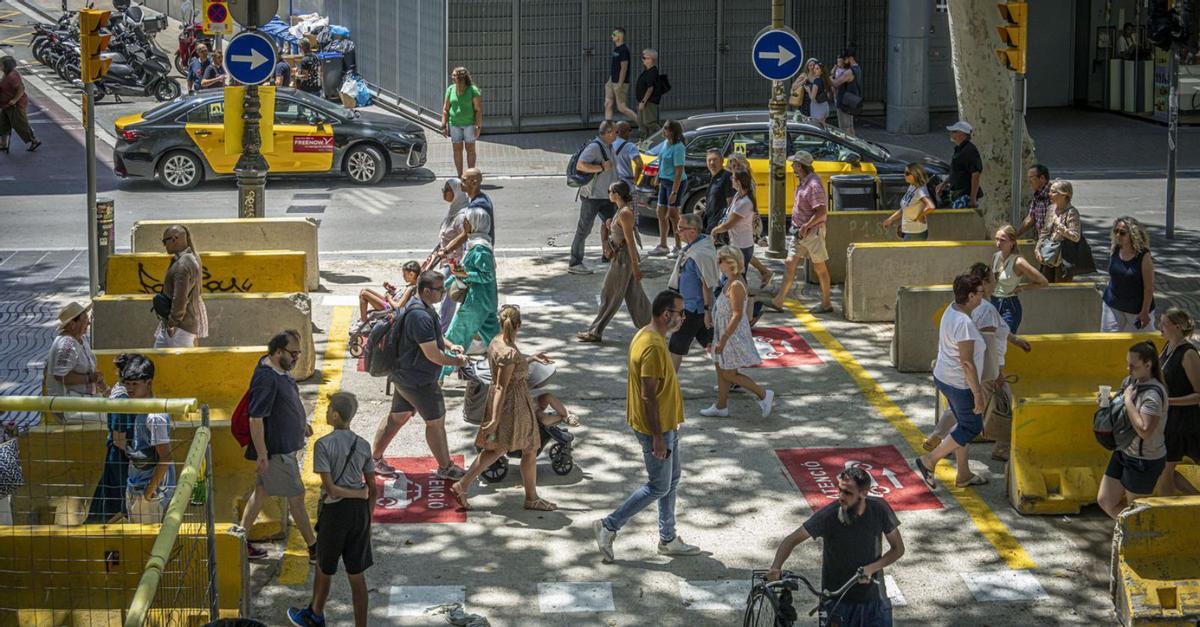 La Rambla inicia la segona de les cinc fases d’obres