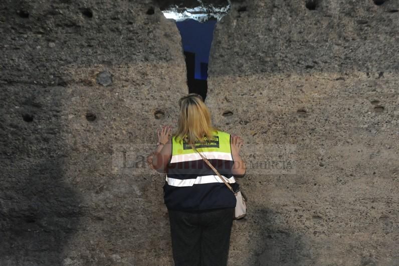 Desalojan al presunto violador del parking de la Glorieta