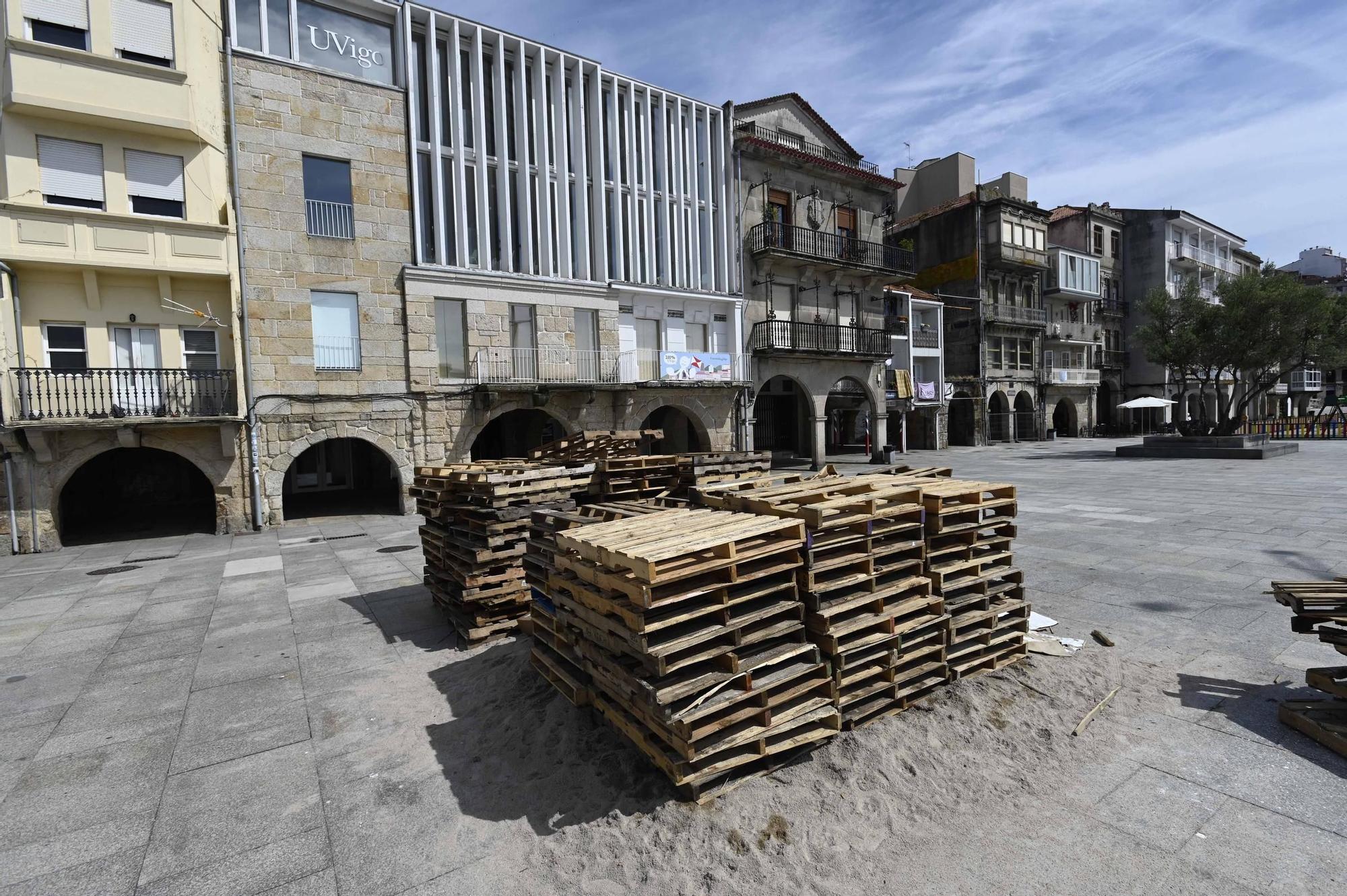 Todo listo en Vigo para celebrar la noche más mágica del año