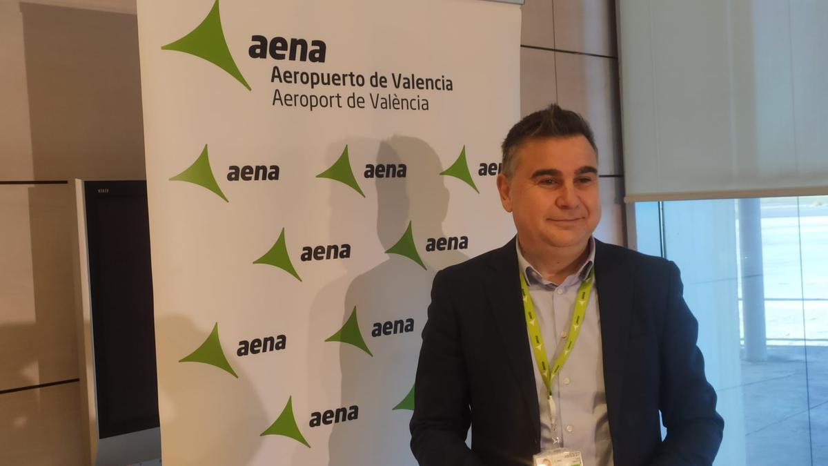 El nou director de l'aeroport de València, Antonio García Aparicio.