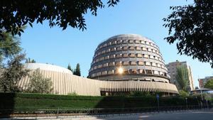 Fachada de la Sede del Tribunal Constitucional.