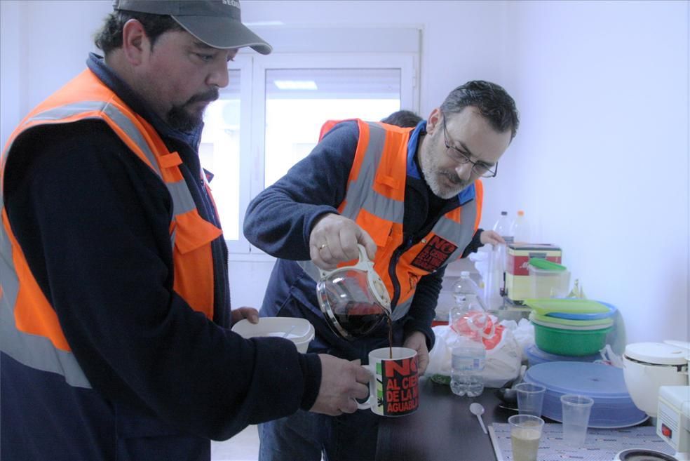 24 horas con los trabajadores de la mina de Monesterio