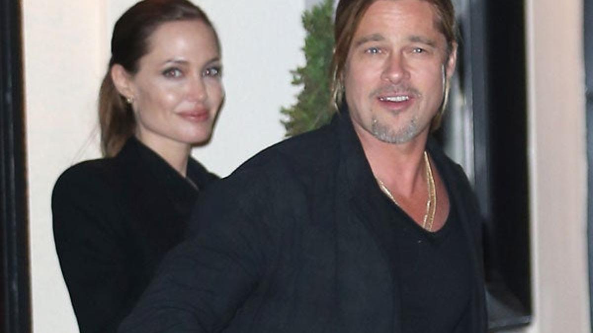 Brad y Angelina, cena romántica en París