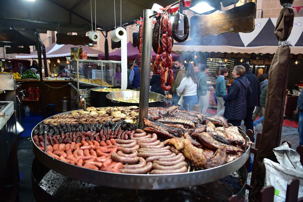 Mercado medieval en Plasencia.