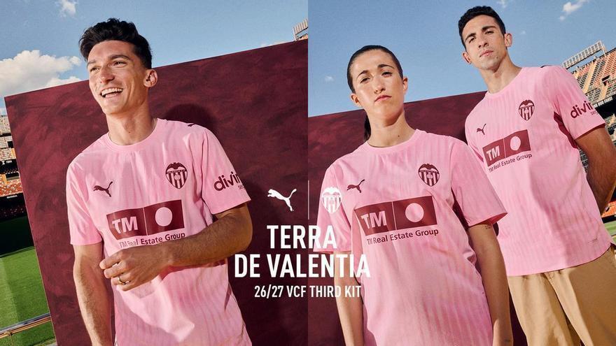 Así es la tercera equipación del Valencia CF