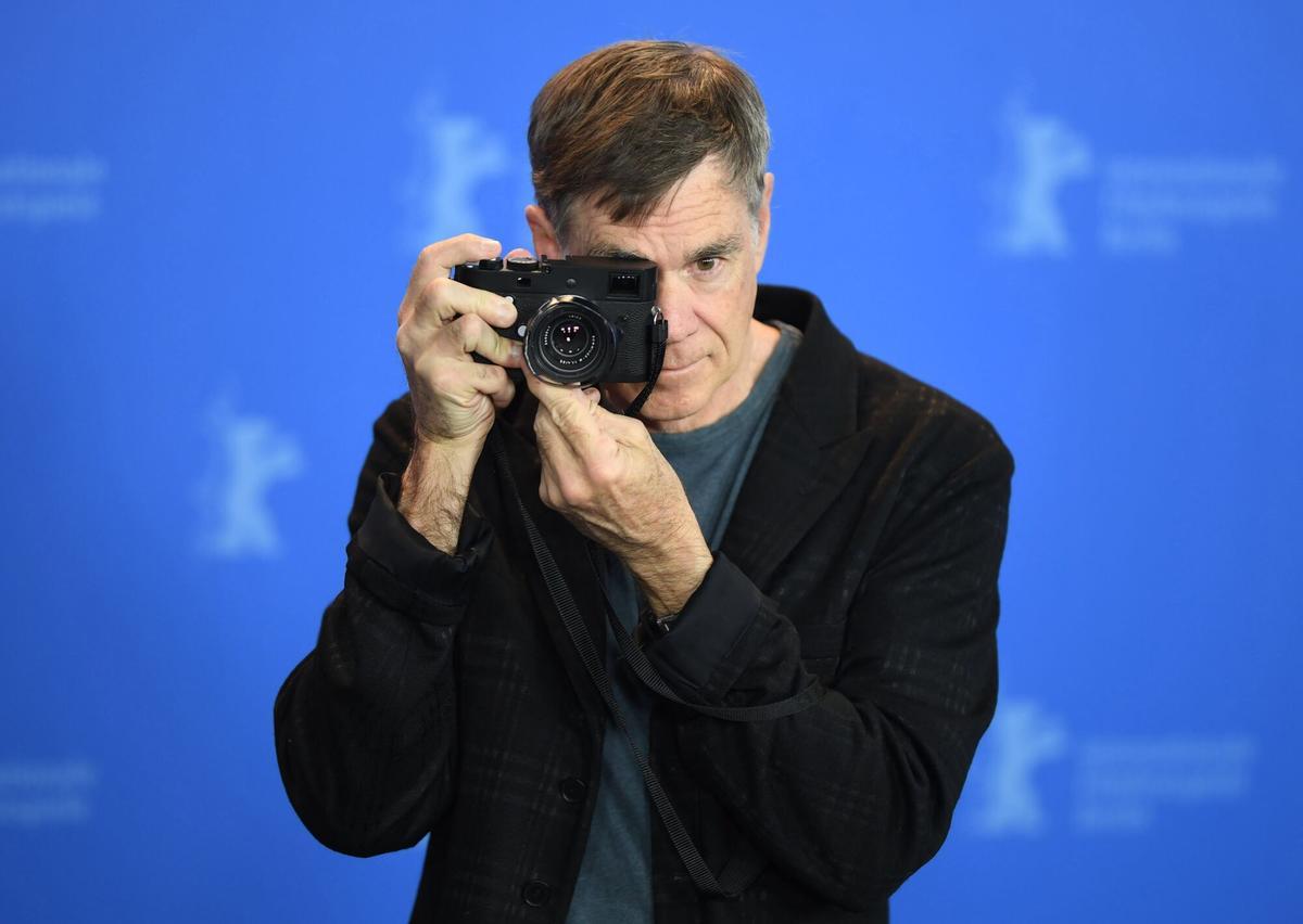 El director estadounidense Gus Van Sant en el Festival Internacional de Cine de Berlín.