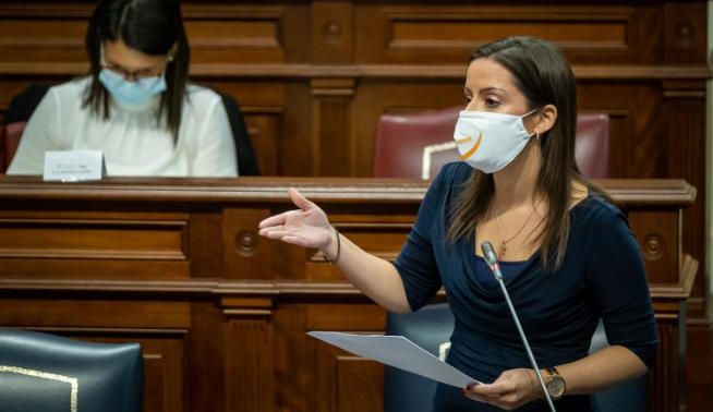 Pleno del Parlamento de Canarias