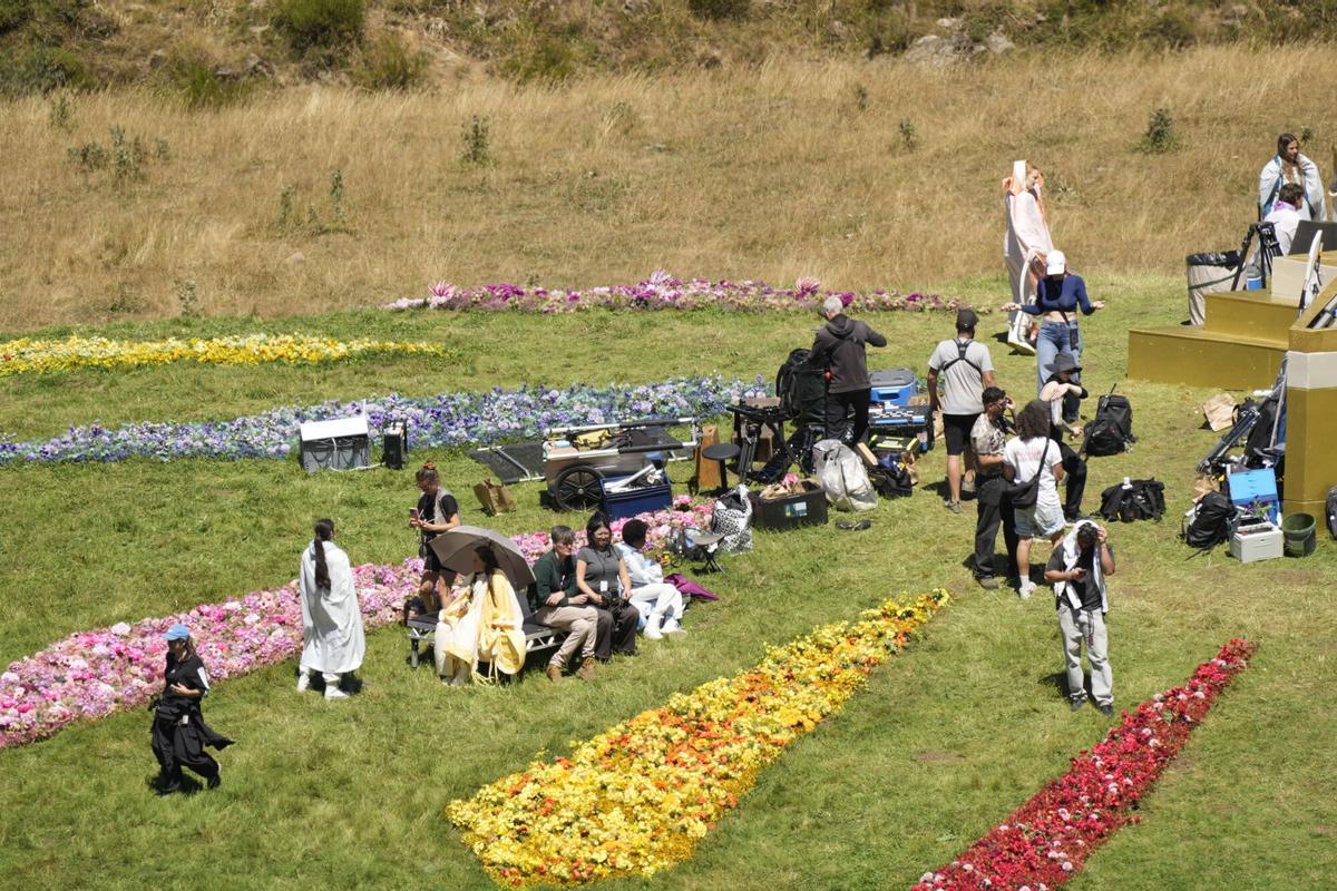 EN IMÁGENES: Las primeras escenas de la nueva entrega de "Los juegos del hambre", rodadas en Somiedo