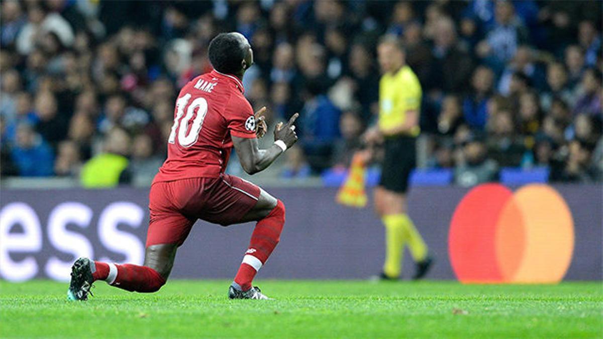 El VAR ratificó el gol de Mané contra el Oporto