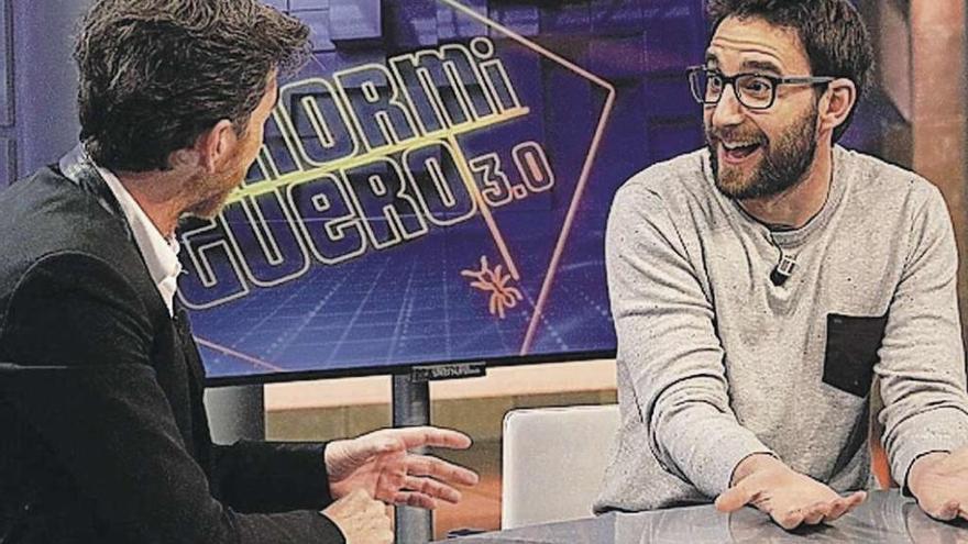 Dani Rovira, durante su entrevista en &quot;El Hormiguero&quot;.  // FdV