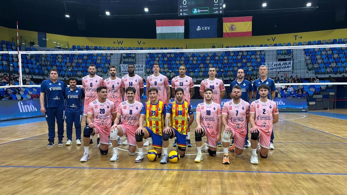 El Léleman Conqueridor vivió un partido histórico en el Arena Kaposvár