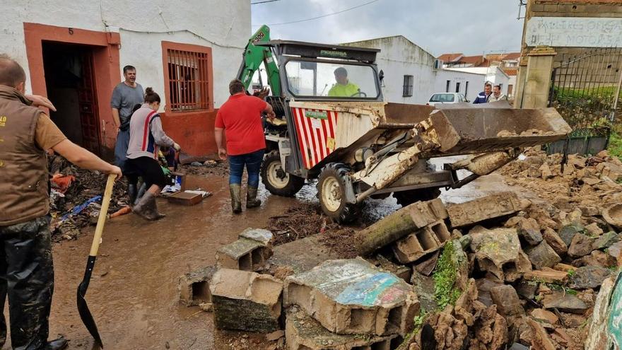 La Junta de Extremadura amplía hasta los 6 millones las ayudas por la borrasca Efraín