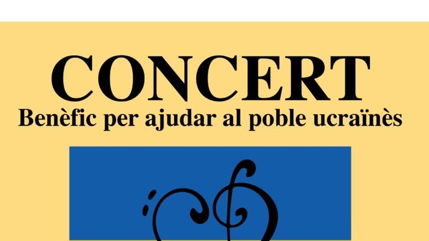 Concert en Clau de Pau, concert benèfic per ajudar al poble ucraïnès