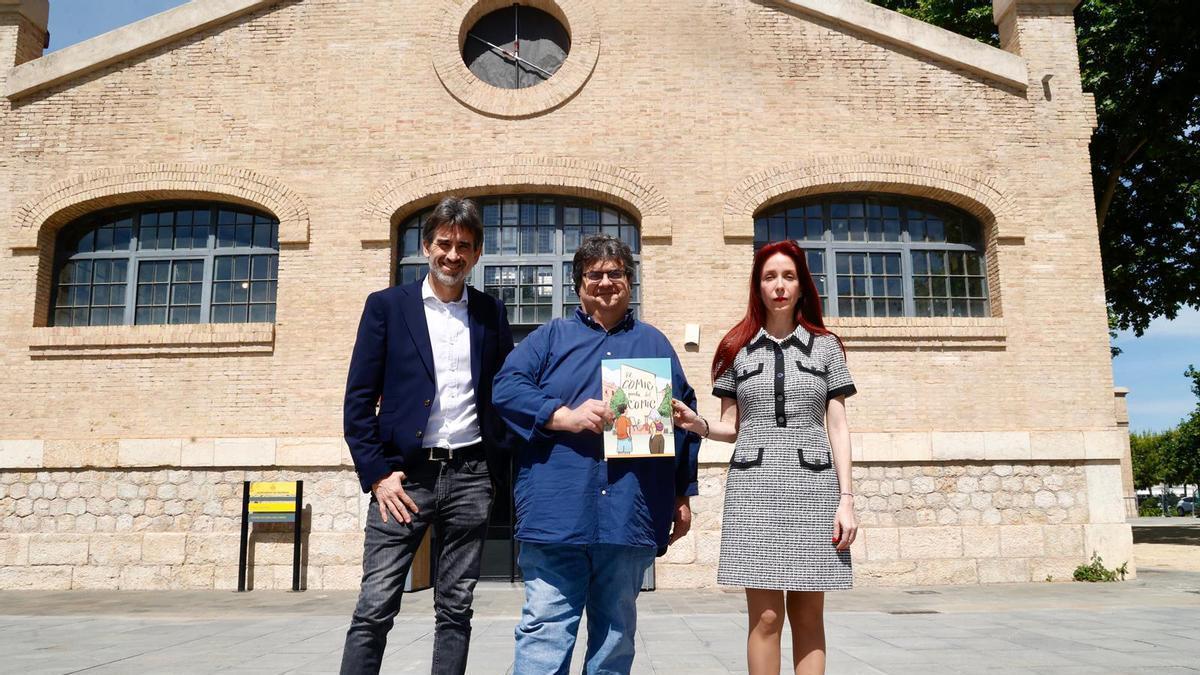 Presentación del proyecto 'Ruta permanent d'art urbà de personatges del comic espanyol o valencià'
