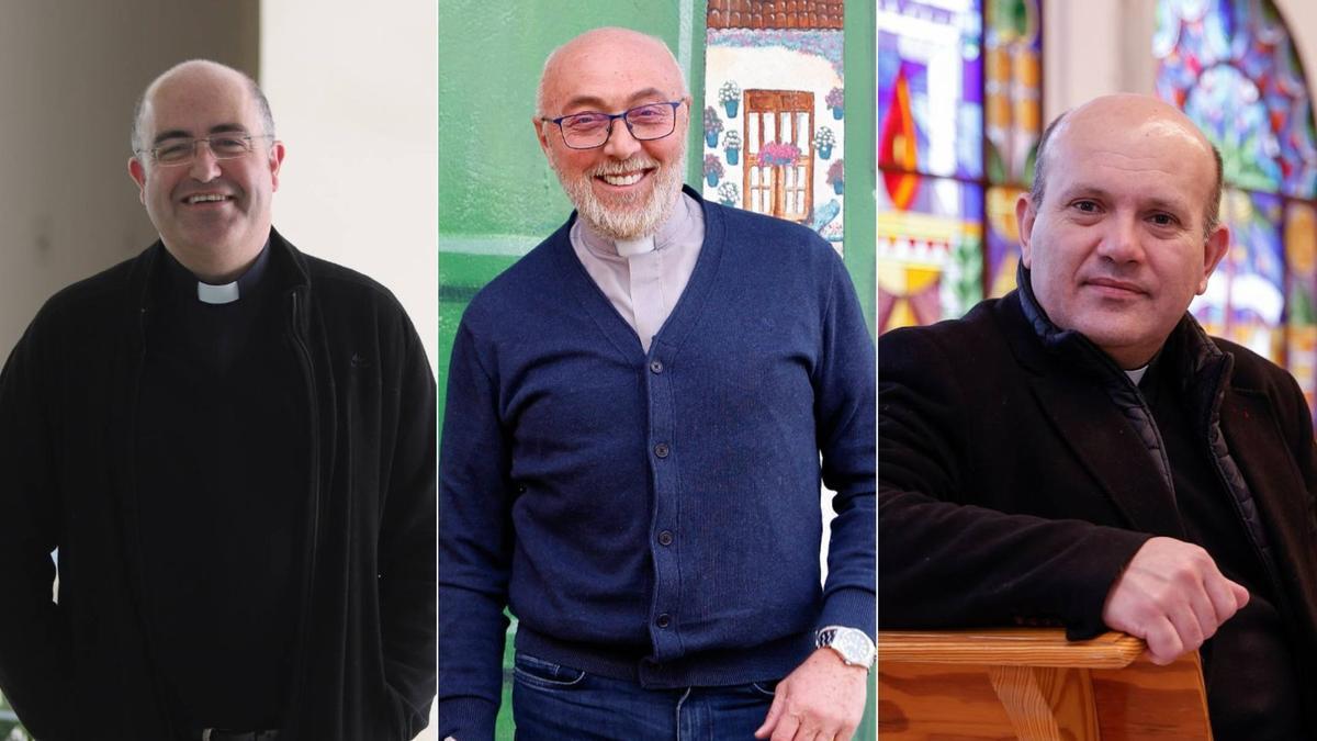 Leopoldo Rivero, Miguel David Pozo y Adolfo Ariza.