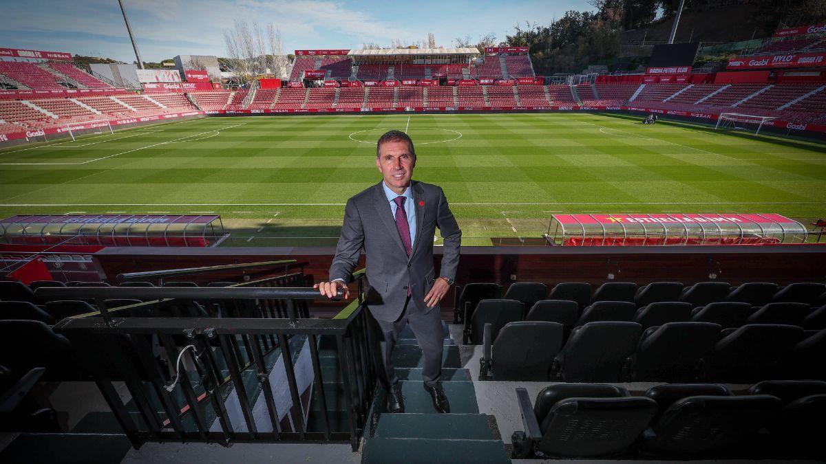 Delfí Geli: "Estamos trabajando en tener un estadio de Primera División"