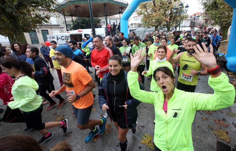 Carrera solidaria por la esclerosis en Bouzas