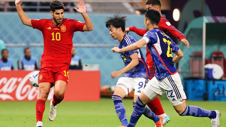 España-Japón: Asensio no sirve de revulsivo