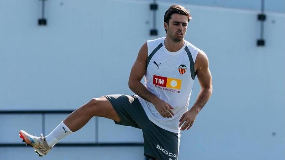 Alberto Marí en su 'pretemporada' particular en Paterna