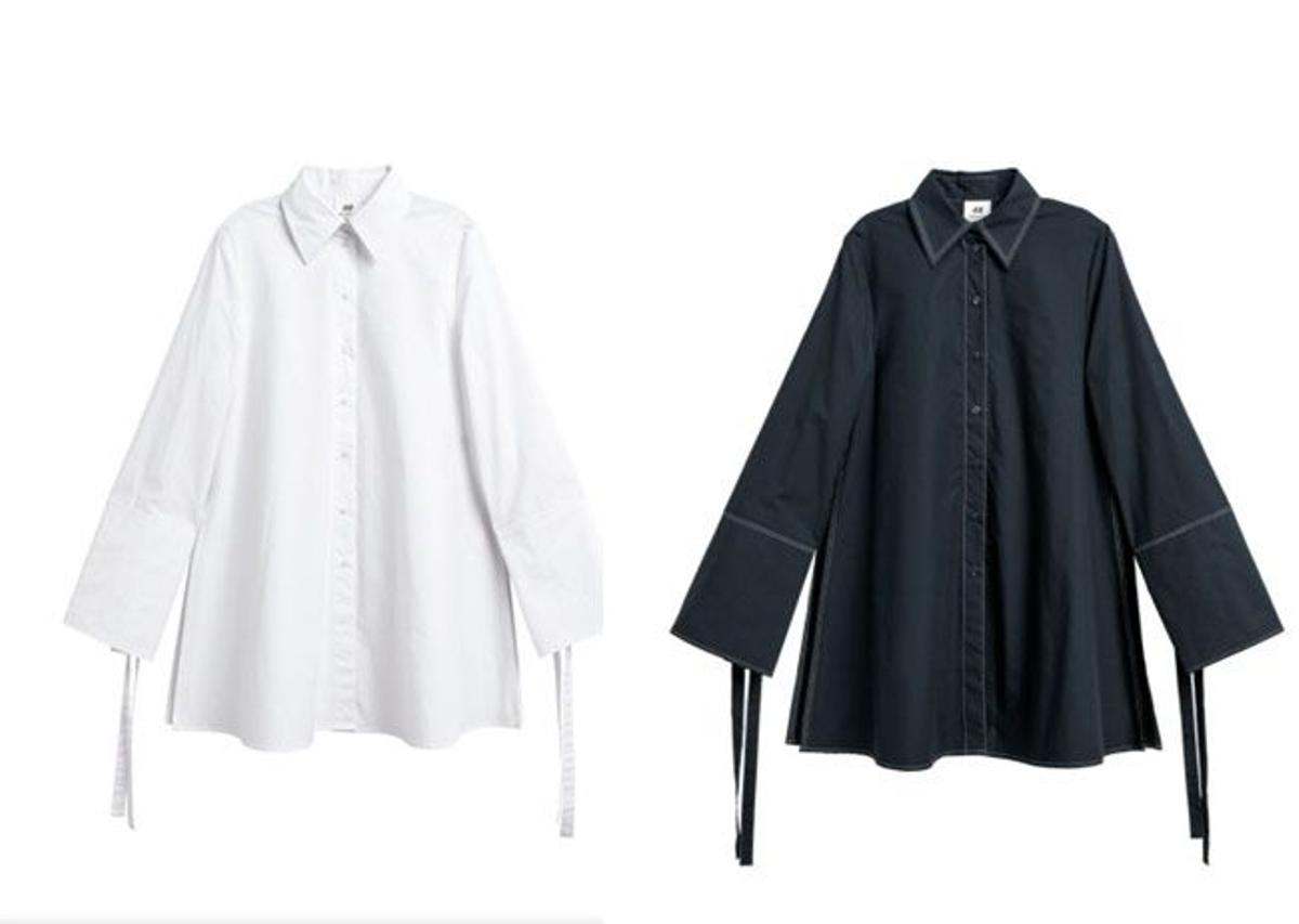 H&M Studio: camisa amplia de algodón