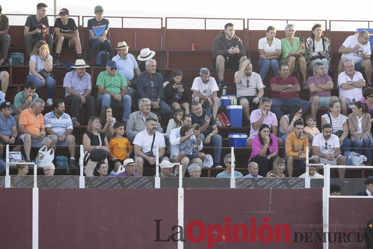 Novillada mixta en Mula (José Antonio Navarro Orenes, Álvaro Pastor, Toni Marín)