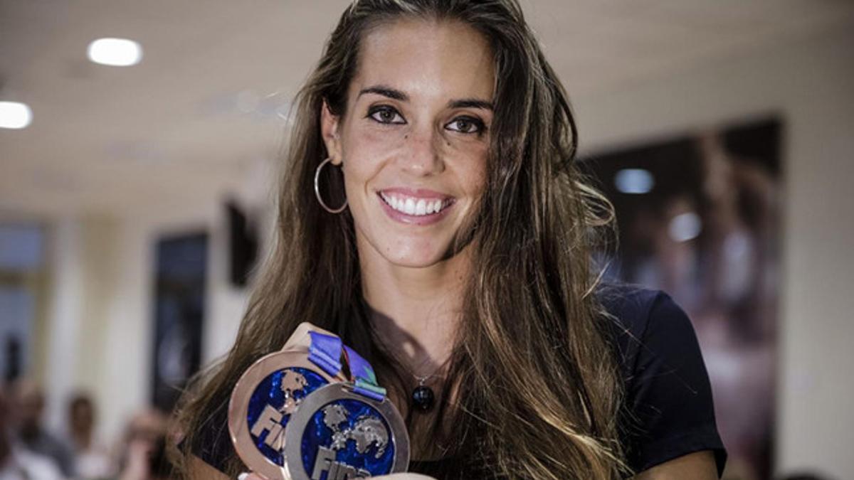 Ona Carbonell, este lunes en el Consejo Superior de Deportes